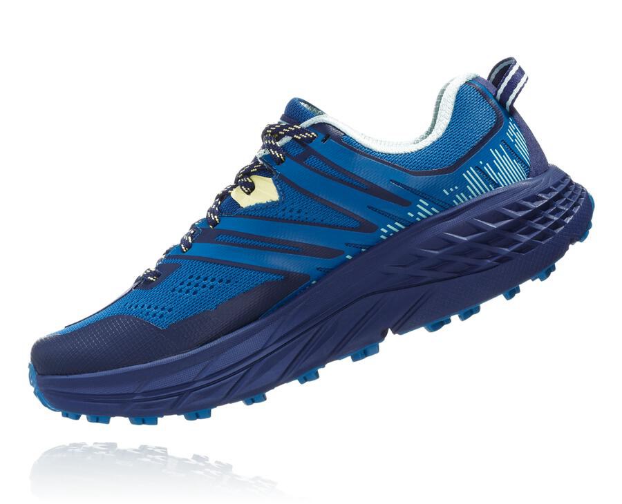 Hoka One One トレイルシューズ レディース 青 - スピードゴート 3 - PJ6791350